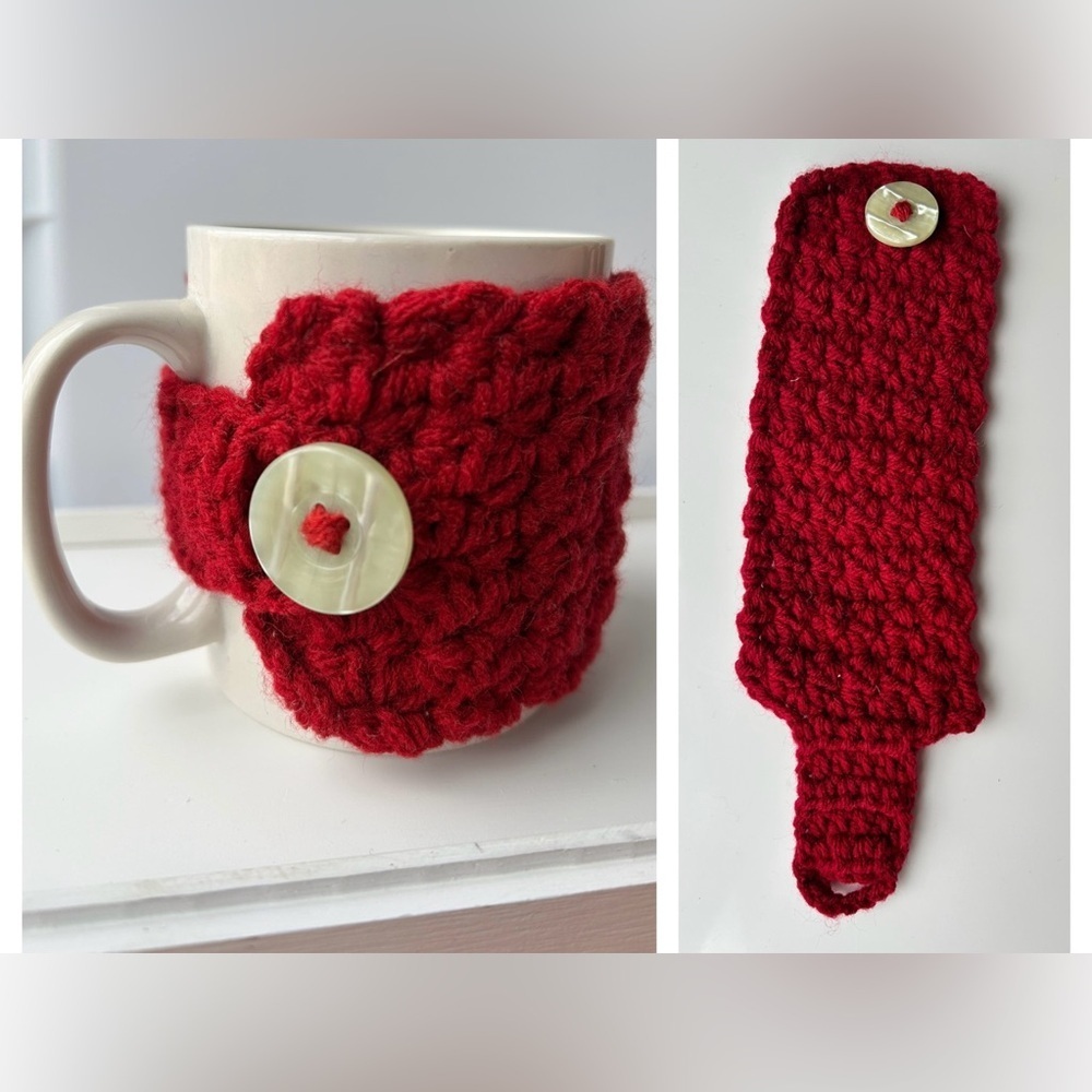 Crochet Mug Coffee Cup Cozy WarmerMug Sweater